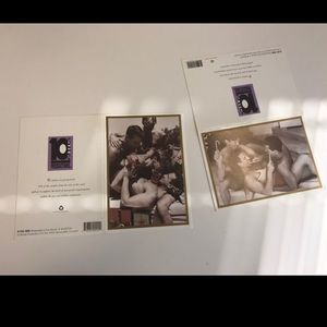 Lot 2: gay erotic holiday Christmas cards